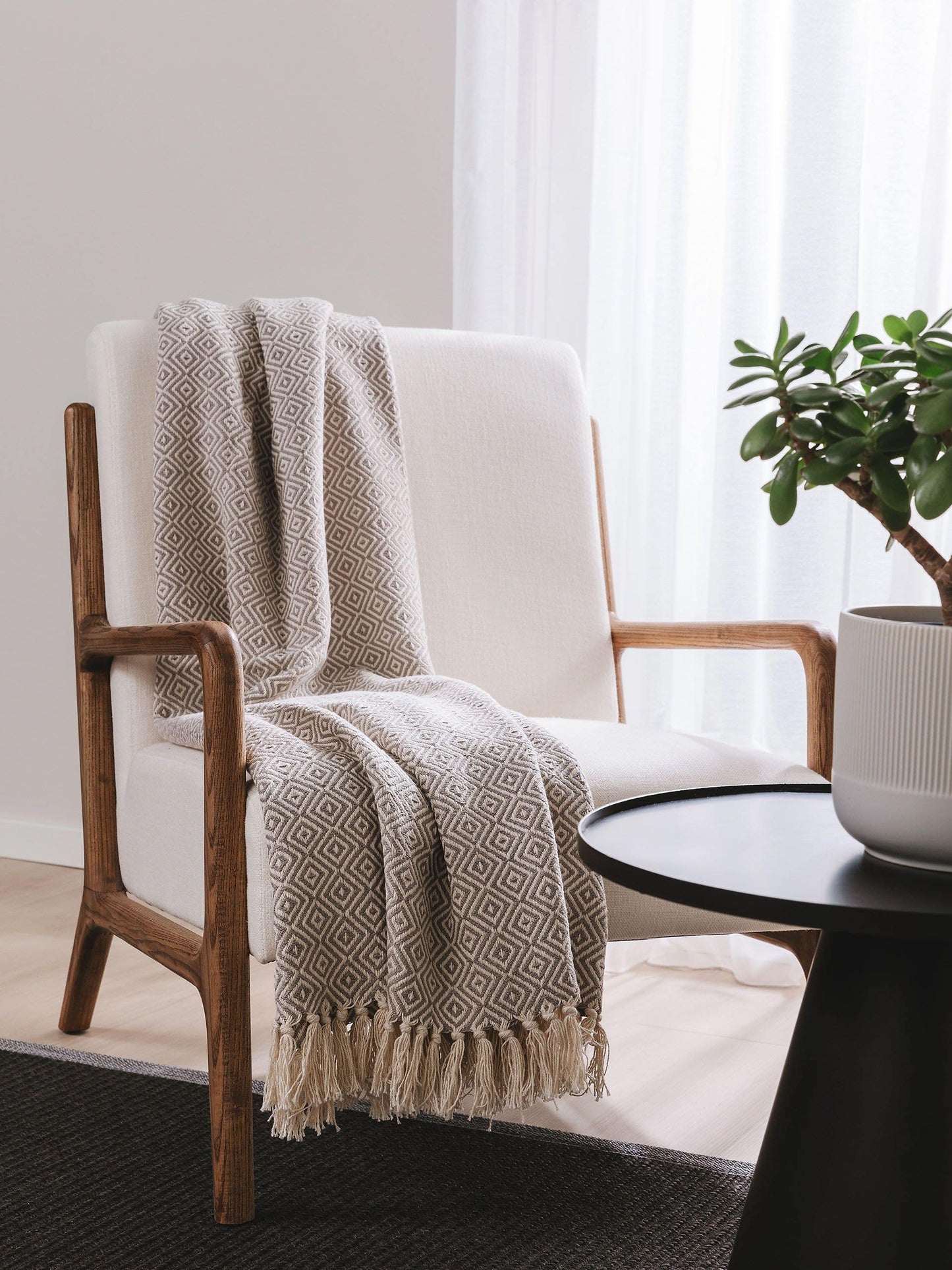 Medvilninis pledas Jasmin DS3