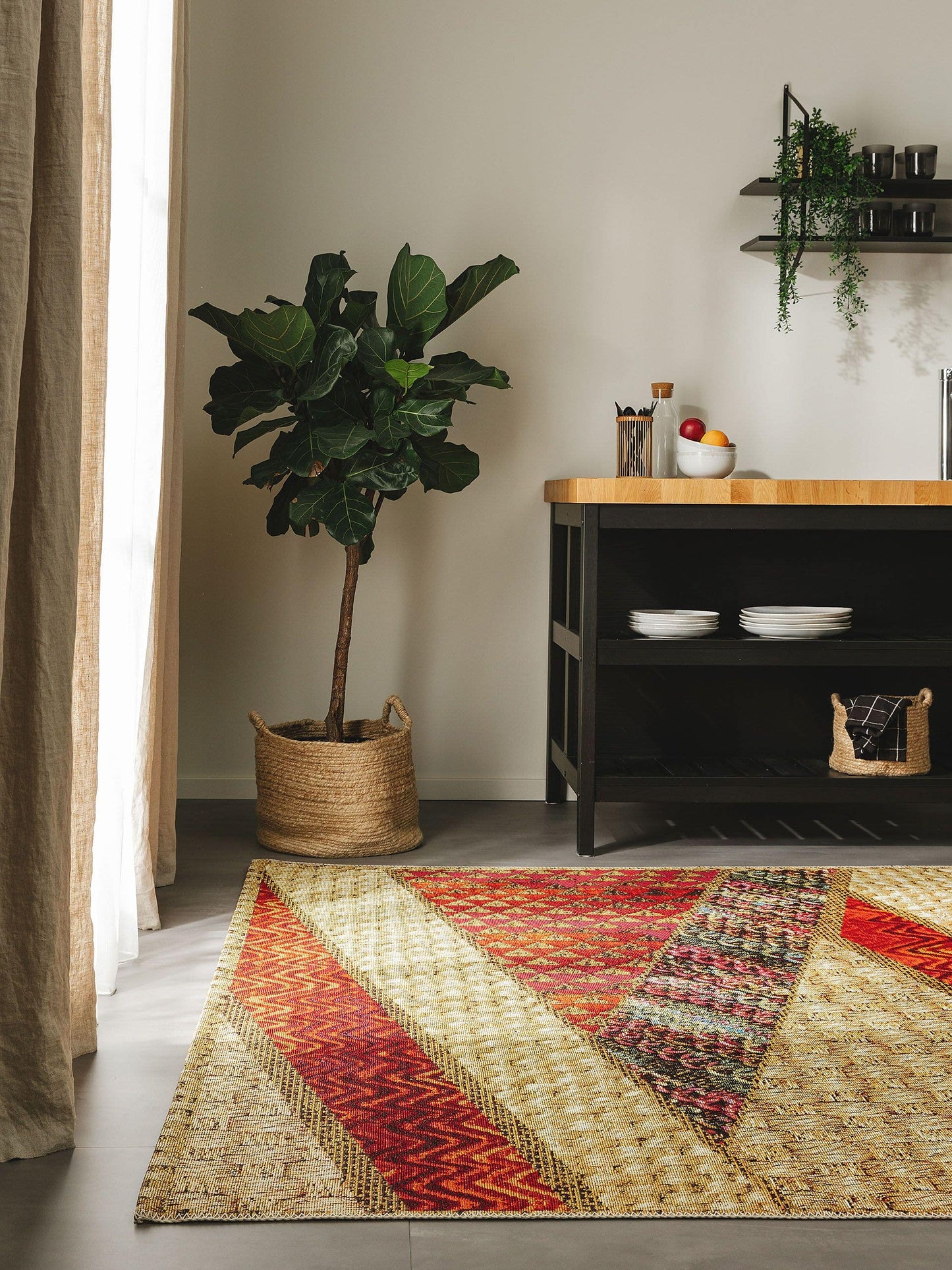 Kenya Stačiakampis Kilimas DS6