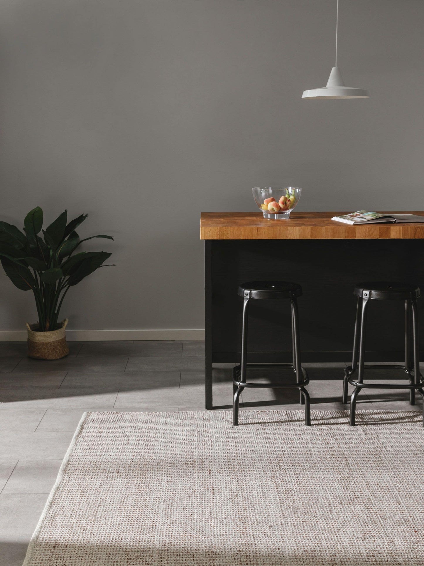 Nyssa Stačiakampis Perdirbtas Kilimas DS2