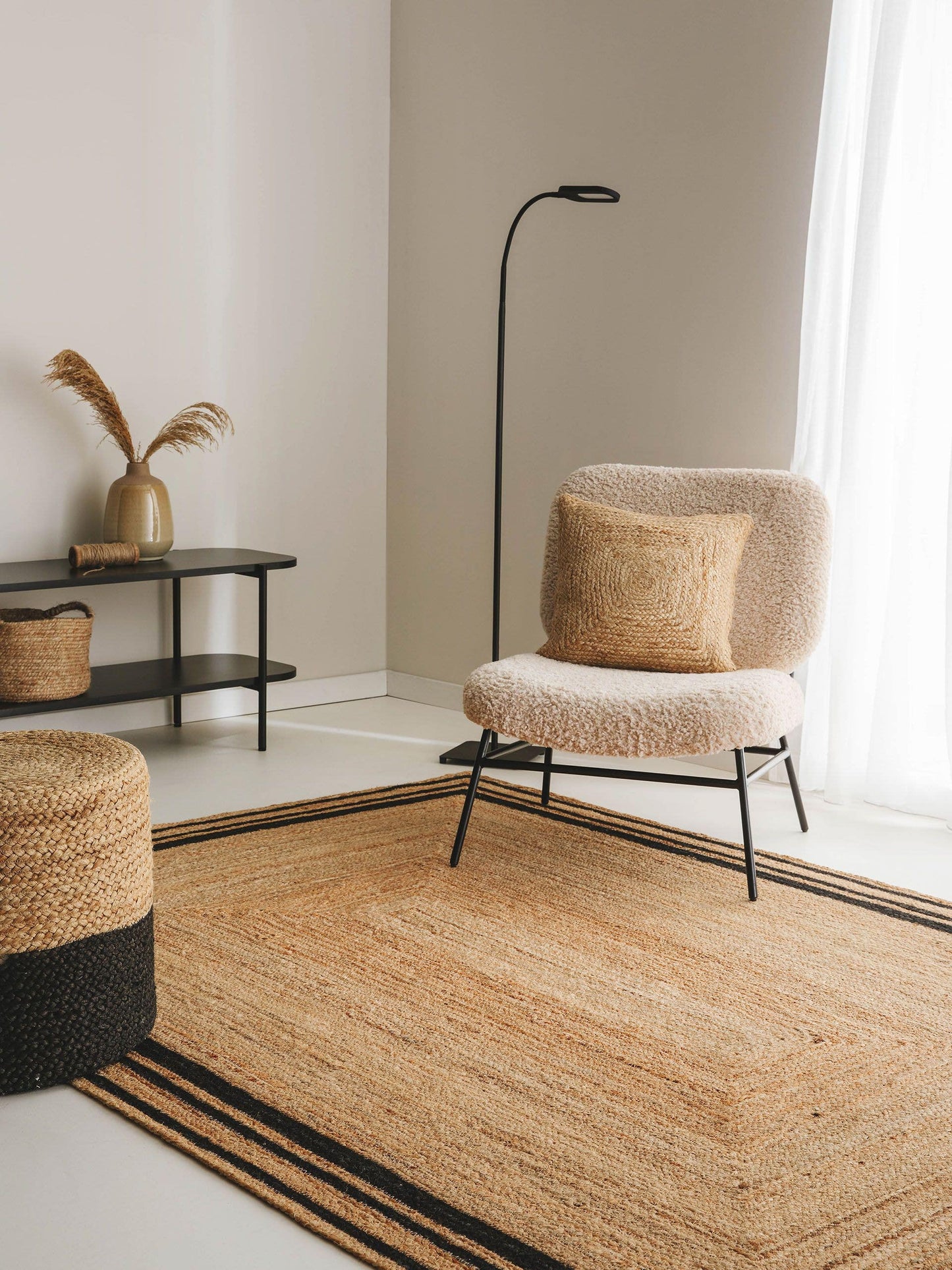 Jutta Stačiakampis Džiuto Kilimas DS2