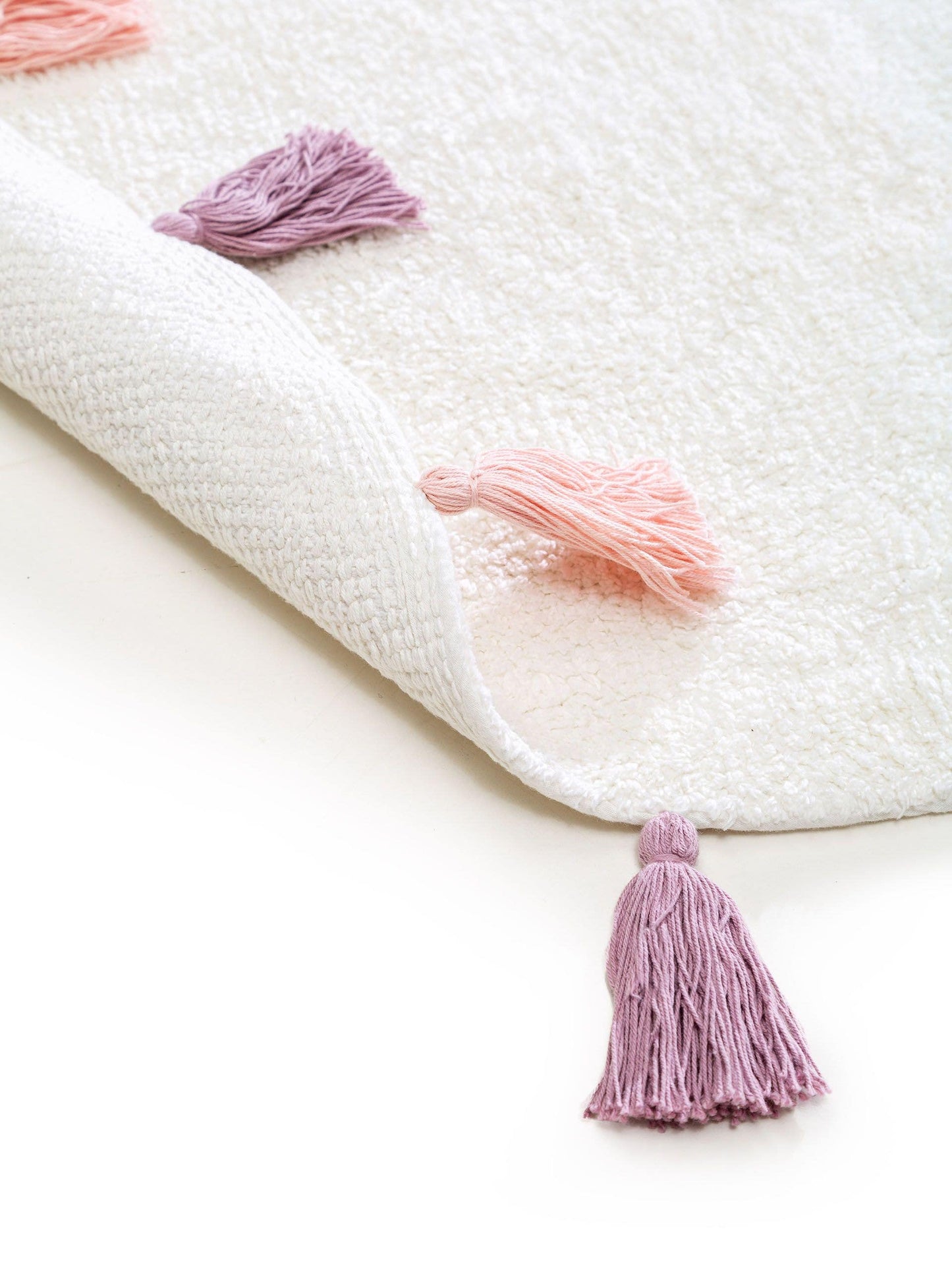 Malu Apvalus Medvilninis Kilimas DS4