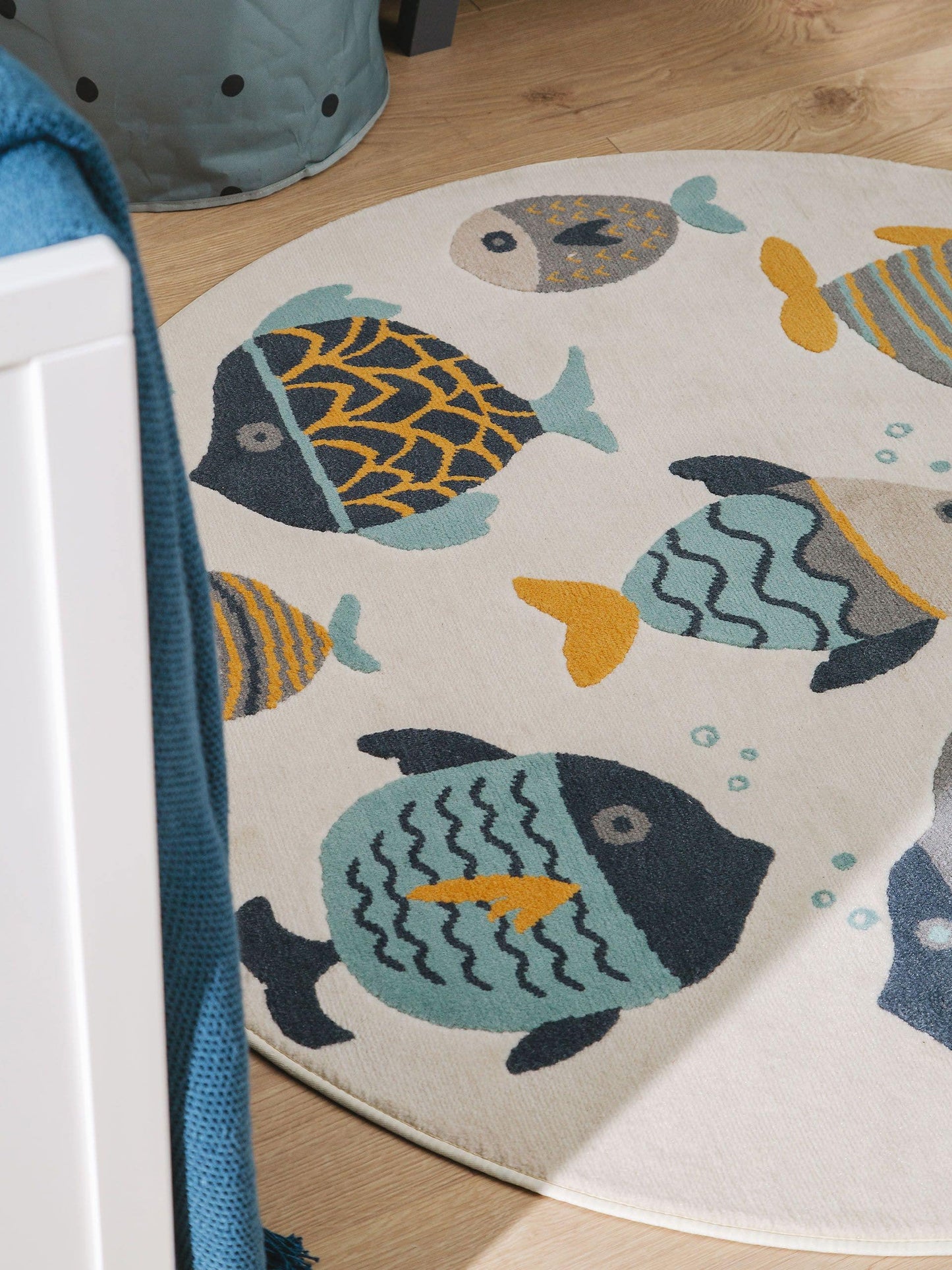 Vaikiškas Fabius Apvalus Kilimas DS2