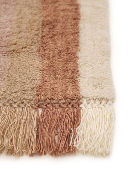 Vaikiškas Rainbow Stačiakampis Natūralios medžiagos Kilimas DS1