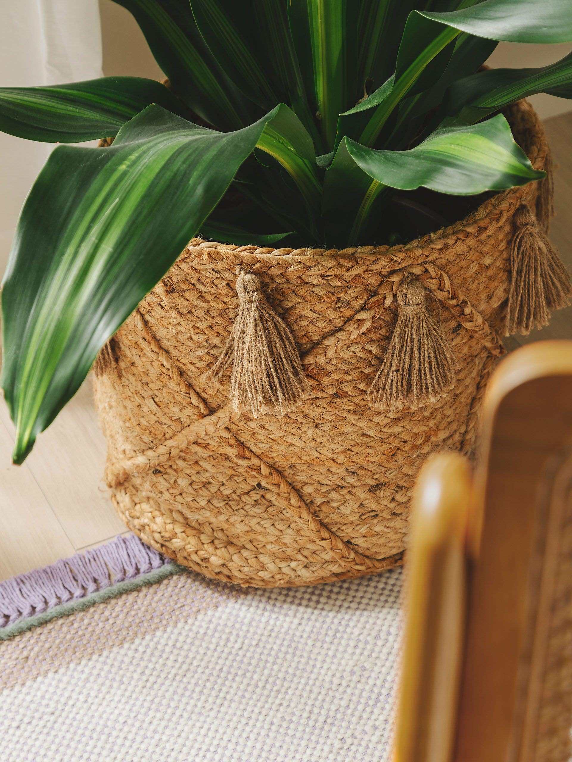 Boho stiliaus pintas krepšys