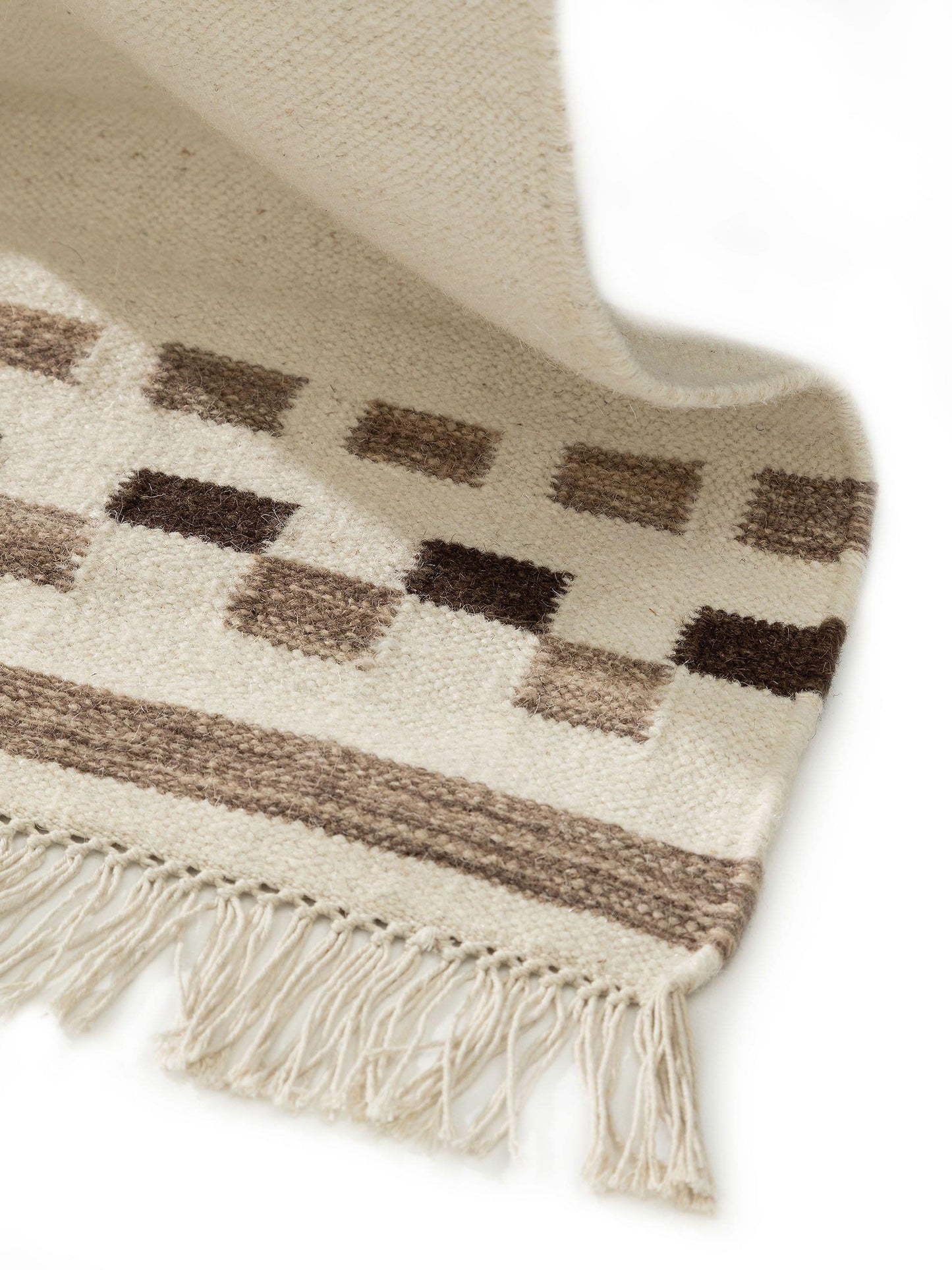 Jivan Stačiakampis Vilnonis Kilimas DS3