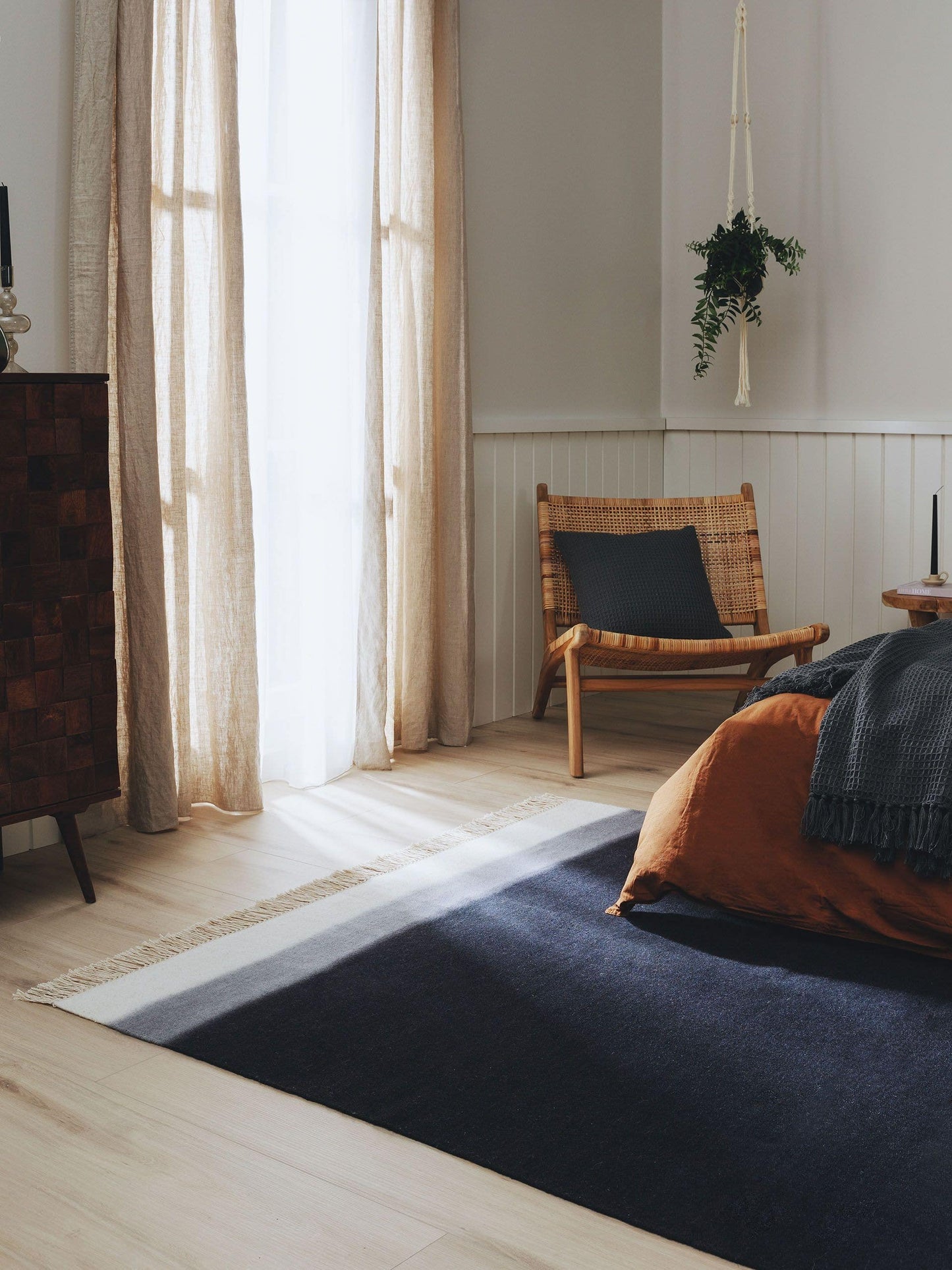 Tofino Stačiakampis Vilnonis Kilimas DS3