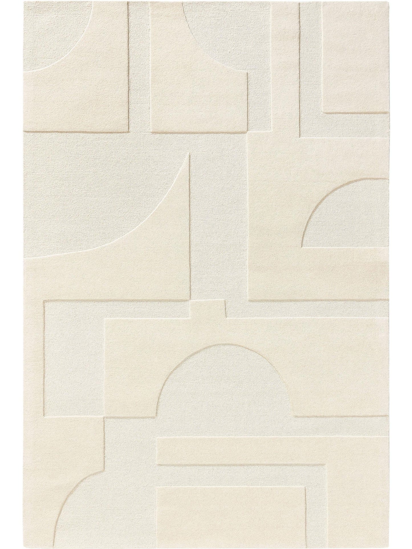 Logan Stačiakampis Vilnonis Kilimas