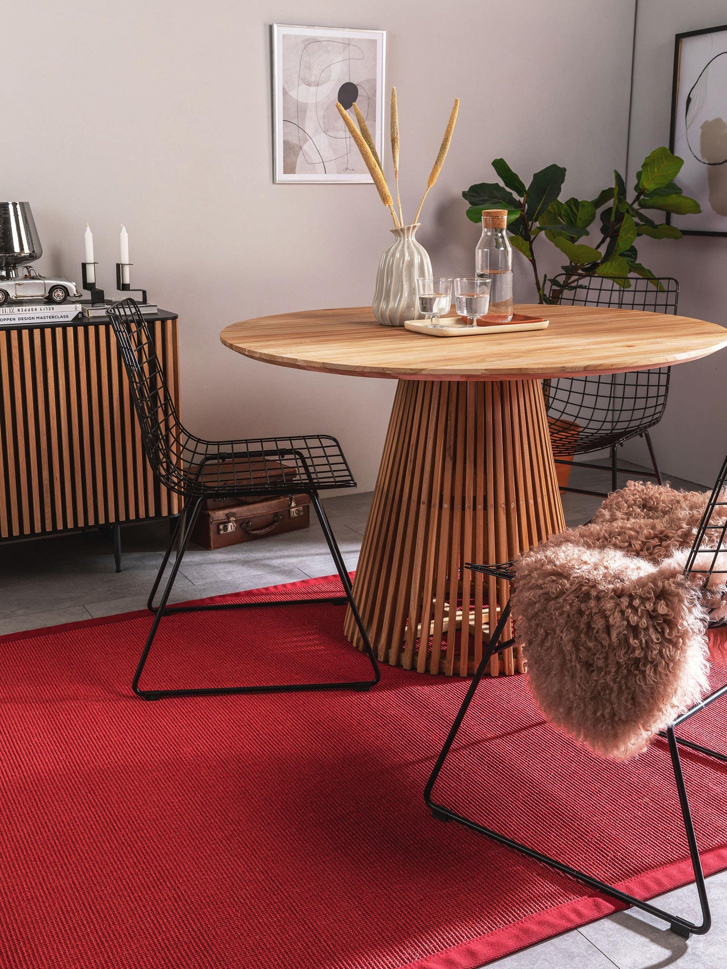 Sana Stačiakampis Sizalio Kilimas DS6