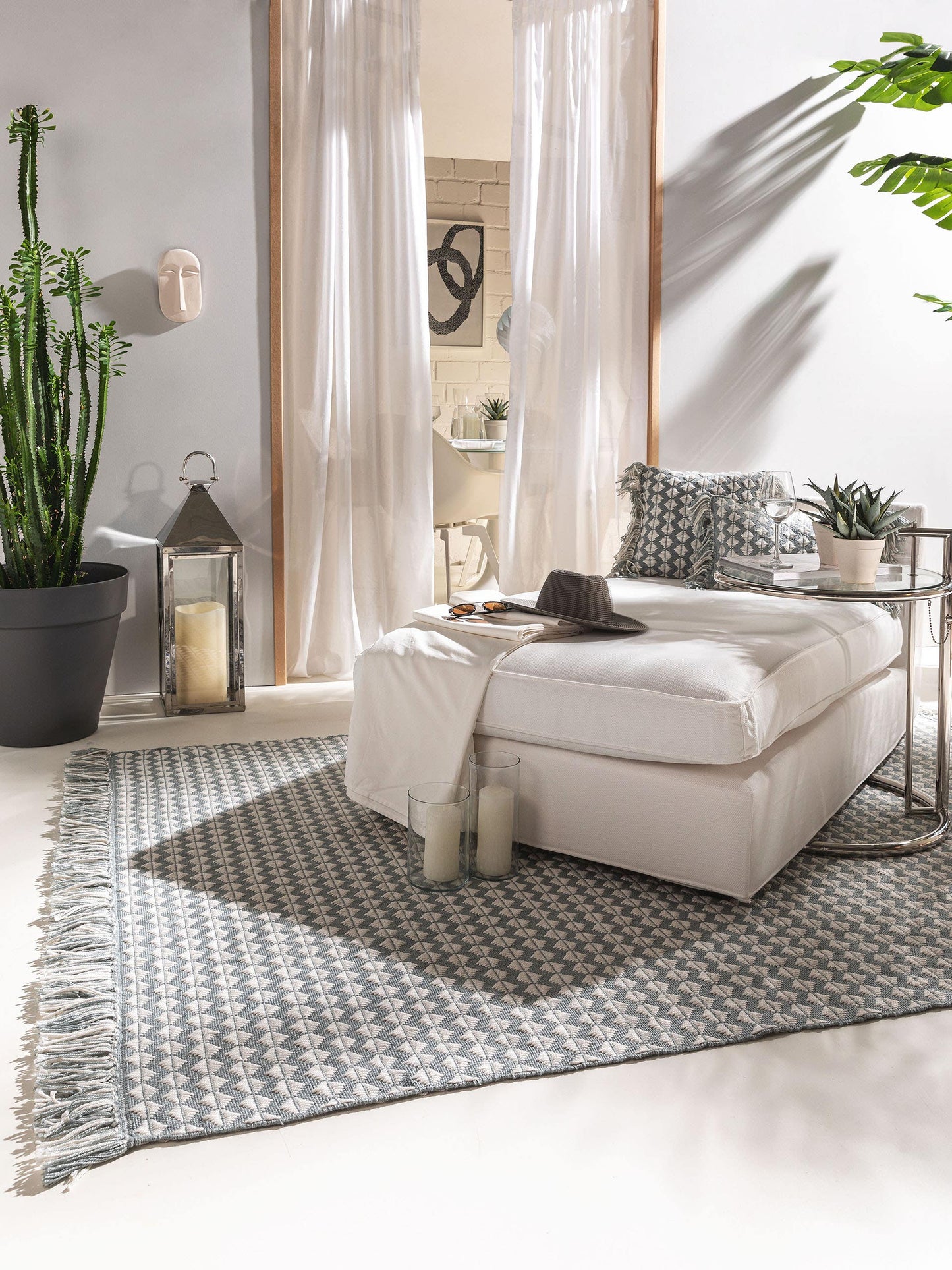 Morty Stačiakampis Perdirbtas Kilimas DS1