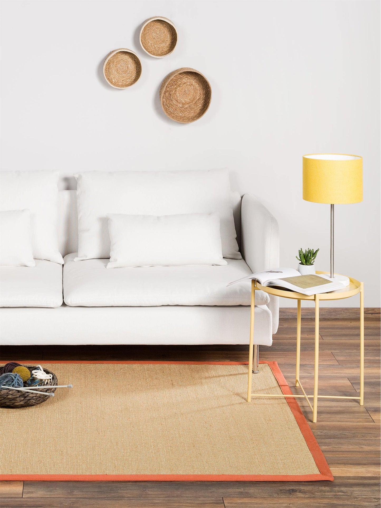 Sisal Kvadratinis Sizalio Kilimas DS14
