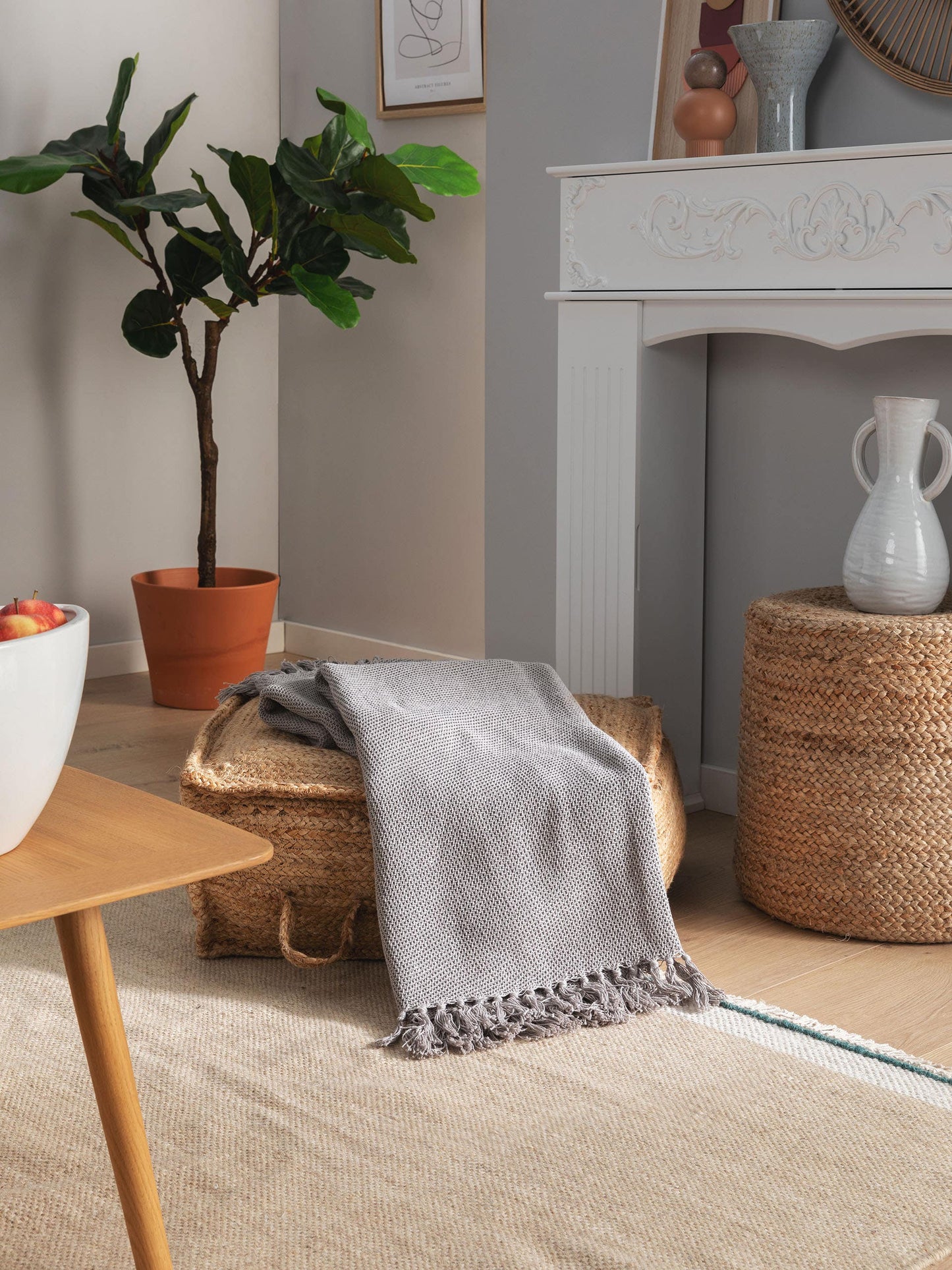 Medvilninis pledas Ezra DS2