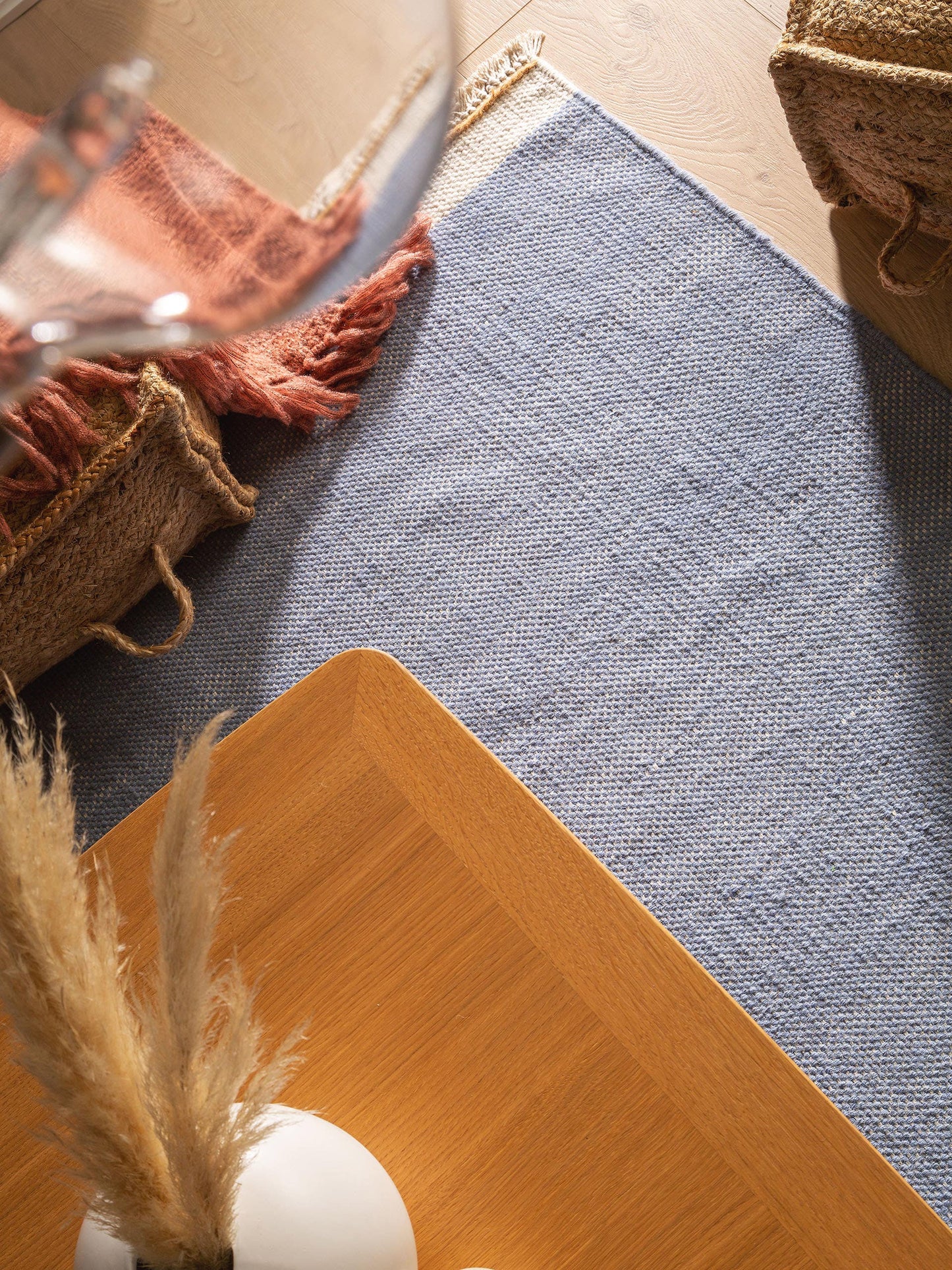 Karla Stačiakampis Vilnonis Kilimas DS2