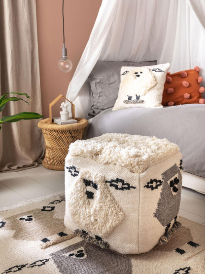 Vaikiškas pufas minkštas mielas vaikų kambariui 