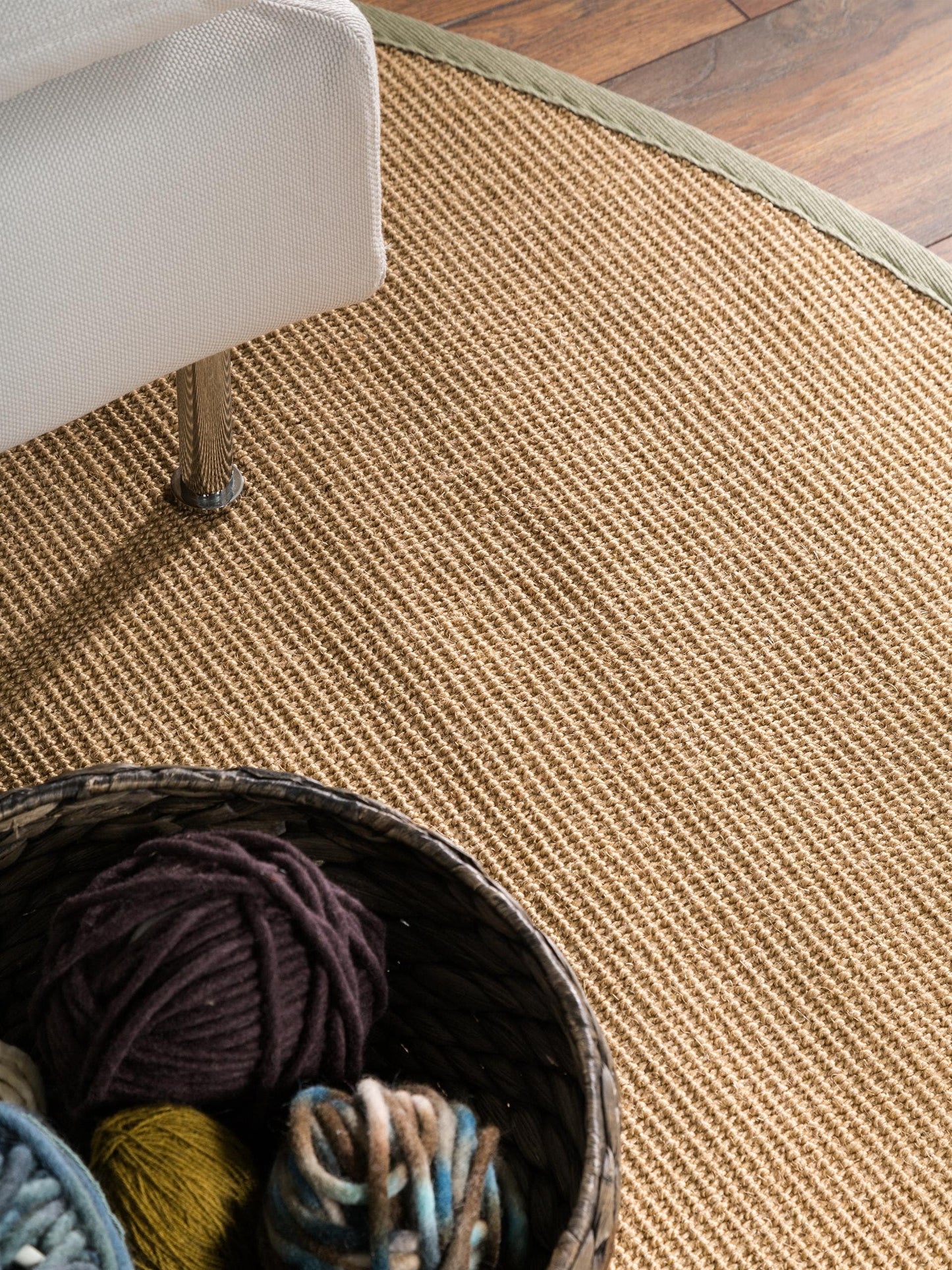 Sisal Apvalus Sizalio Kilimas DS3